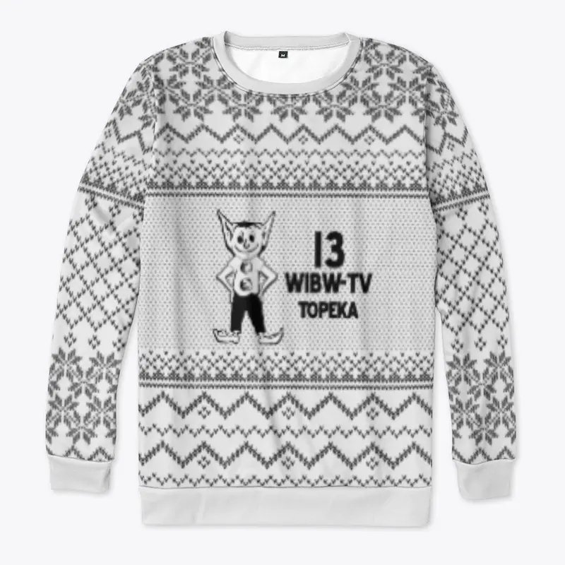 WIBW 1953-1957 Logo Ugly Sweater